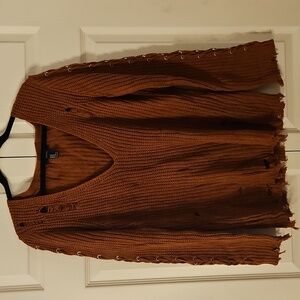 Forever 21 Distressed Sweater